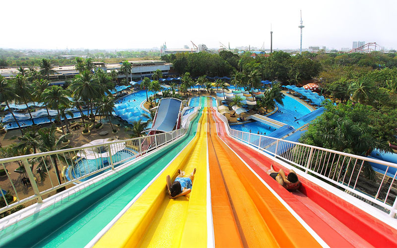 Siam Park City: Opsiyonel Transfer ile Bilet & Açık Büfe Öğle Yemeği